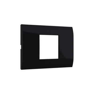 РАМКА 2/3М ЦРНА МАТ СОФТ МОДУС 433447